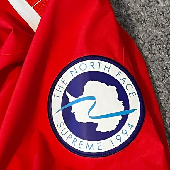 Supreme The North Face Trans Antarctica Expedition Pullover Jacket - Red - Picture 5 of 8